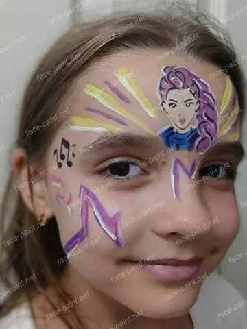 Face painting by Irina, gallery photo 176